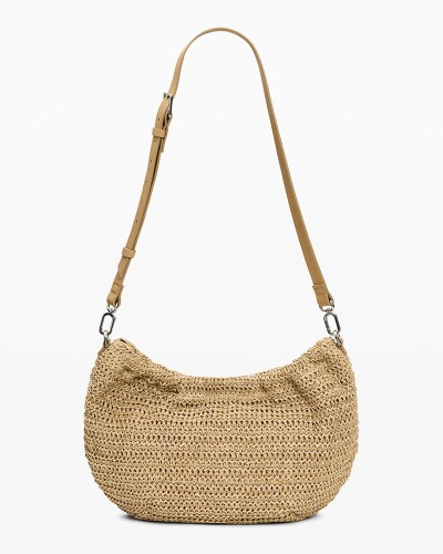 DESIGUAL BAG_HALF LOGO RAFFIA WA ΤΣΑΝΤΑ ΓΥΝΑΙΚΕΙΟ - DS0AC26SAXO010000000