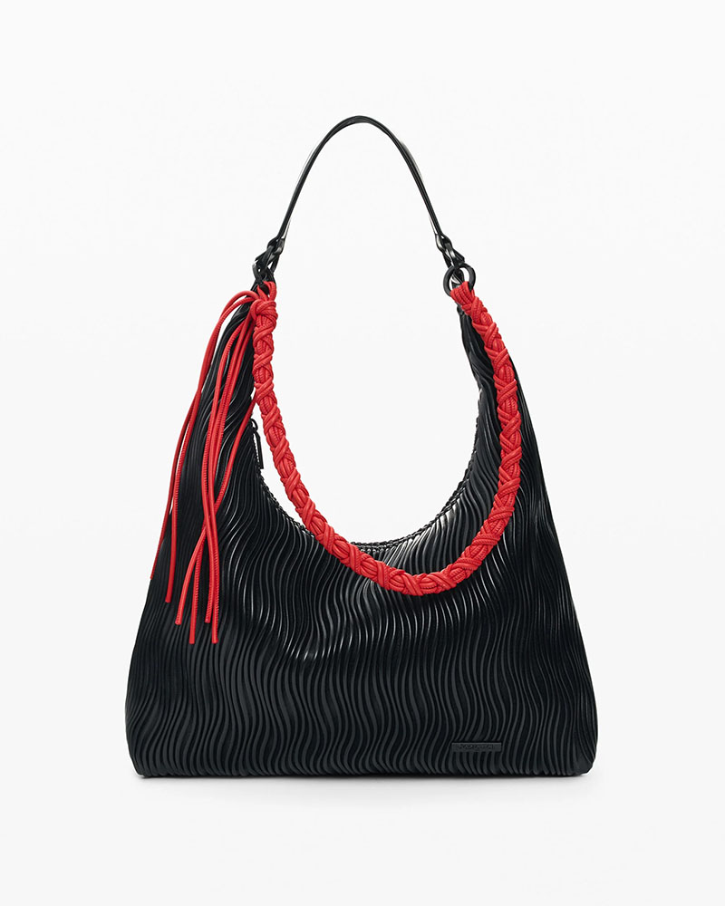 DESIGUAL BAG_LITIO BLACK SAMARRA ΤΣΑΝΤΑ ΓΥΝΑΙΚΕΙΟ - DS0AC26SAXP540000000