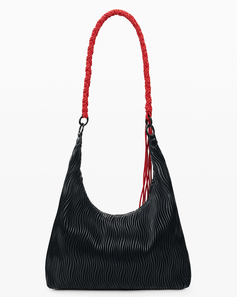 DESIGUAL BAG_LITIO BLACK SAMARRA ΤΣΑΝΤΑ ΓΥΝΑΙΚΕΙΟ - DS0AC26SAXP540000000