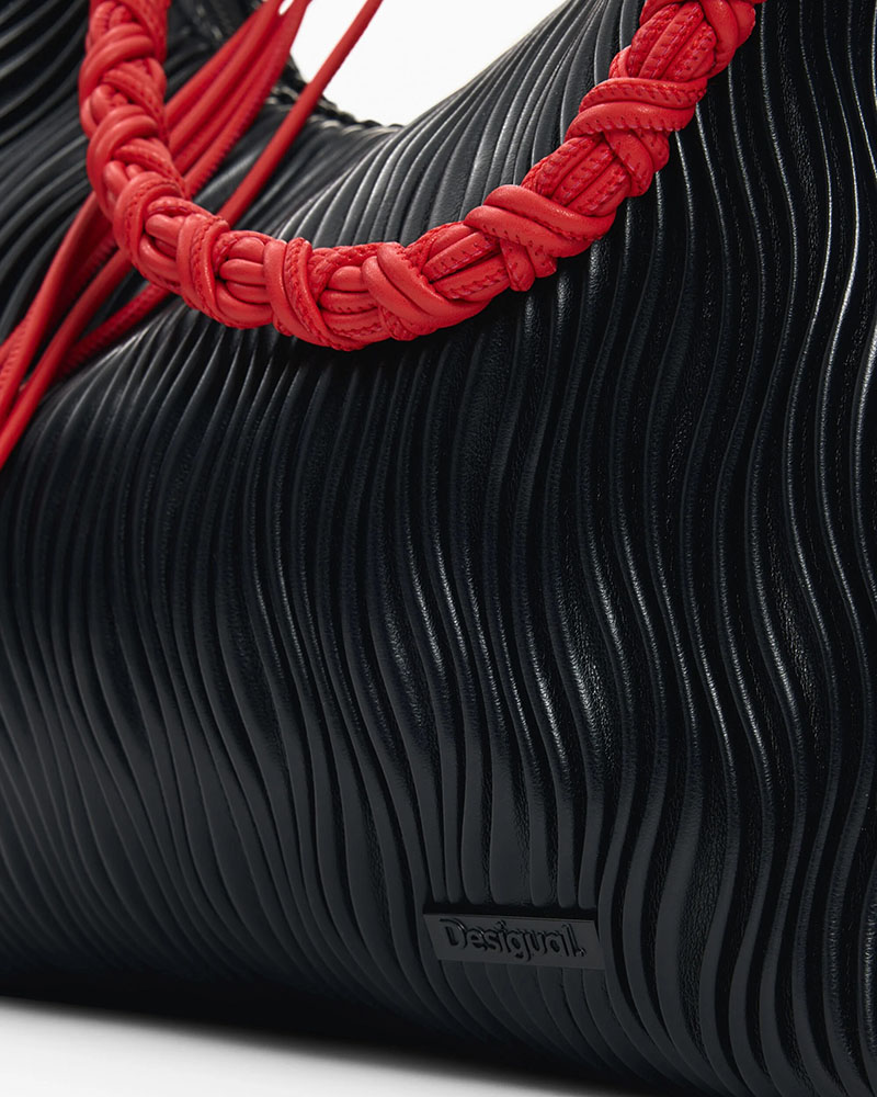 DESIGUAL BAG_LITIO BLACK SAMARRA ΤΣΑΝΤΑ ΓΥΝΑΙΚΕΙΟ - DS0AC26SAXP540000000