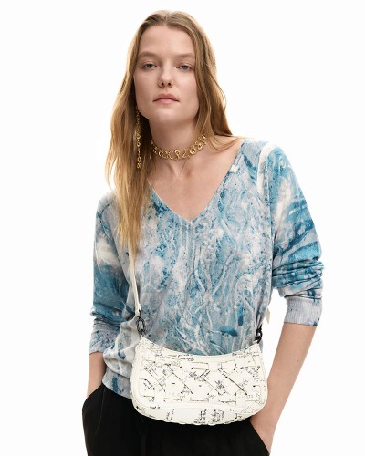 DESIGUAL BAG_INDIO ALSACIA ΤΣΑΝΤΑ ΓΥΝΑΙΚΕΙΟ - DS0AC26SAXP580000000