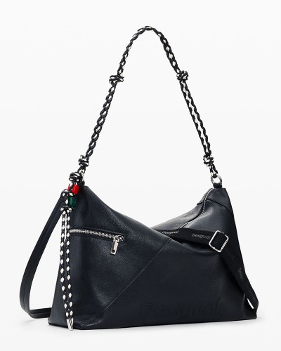 DESIGUAL BAG_HALF LOGO LEIRIA 2.0 ΤΣΑΝΤΑ ΓΥΝΑΙΚΕΙΟ - DS0AC26SAXP660000000