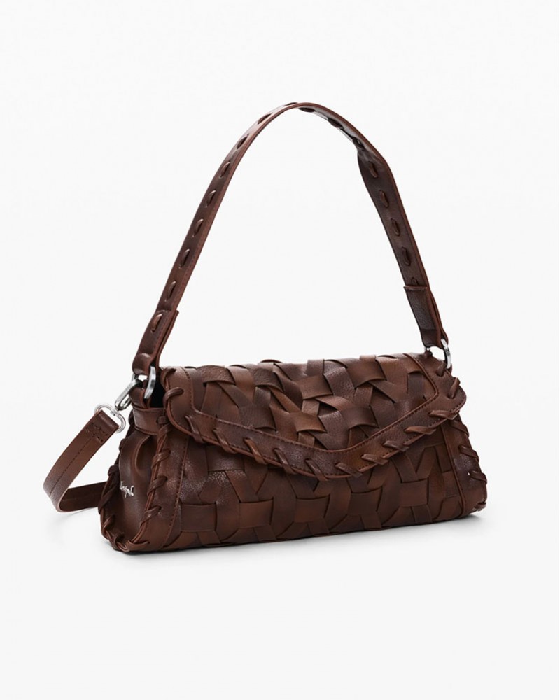 DESIGUAL BAG_ARGON CAMEL ZA ΤΣΑΝΤΑ ΓΥΝΑΙΚΕΙΟ - DS0AC26SAXPA20000000