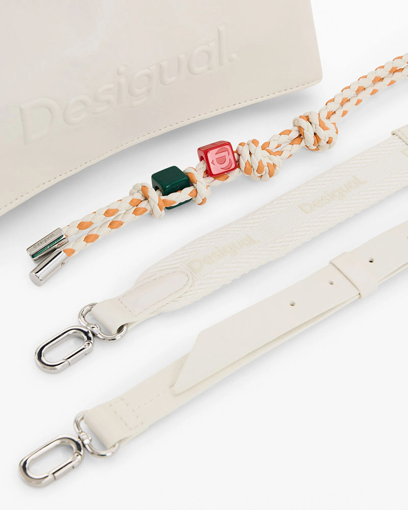 DESIGUAL BAG_HALF LOGO VENEC ΤΣΑΝΤΑ ΓΥΝΑΙΚΕΙΟ - DS0AC26SAXPAB0000000