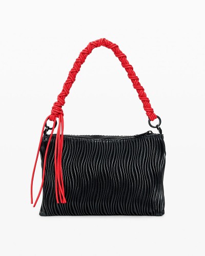 DESIGUAL BAG_LITIO BLACK DORTMUND ΤΣΑΝΤΑ ΓΥΝΑΙΚΕΙΟ - DS0AC26SAXPAS0000000