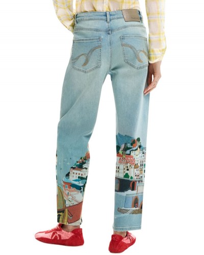 DESIGUAL DENIM_AMALFI ΠΑΝΤΕΛΟΝΙ ΓΥΝΑΙΚΕΙΟ - DS0AP26SWDD010000000