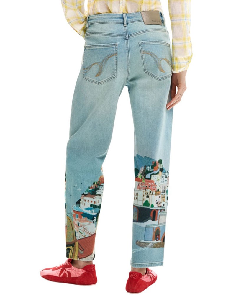 DESIGUAL DENIM_AMALFI ΠΑΝΤΕΛΟΝΙ ΓΥΝΑΙΚΕΙΟ - DS0AP26SWDD010000000