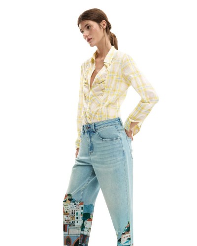 DESIGUAL DENIM_AMALFI ΠΑΝΤΕΛΟΝΙ ΓΥΝΑΙΚΕΙΟ - DS0AP26SWDD010000000