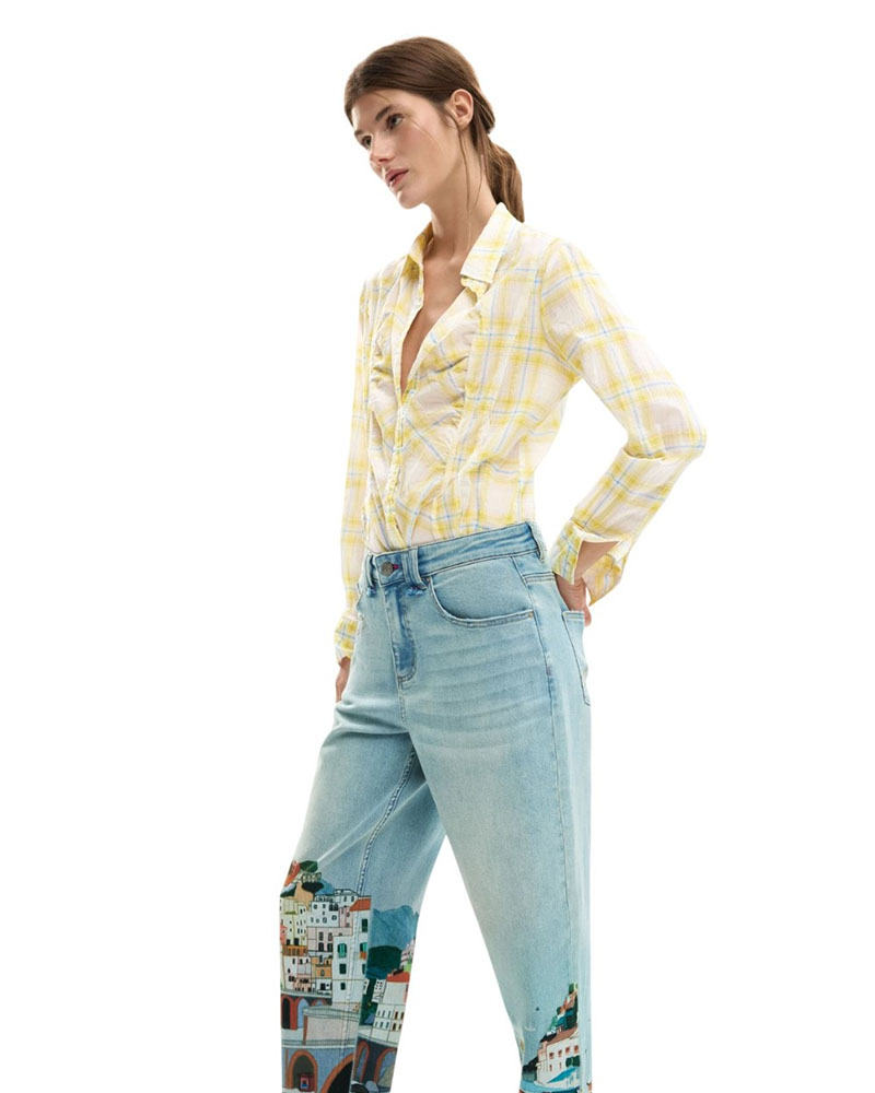 DESIGUAL DENIM_AMALFI ΠΑΝΤΕΛΟΝΙ ΓΥΝΑΙΚΕΙΟ - DS0AP26SWDD010000000