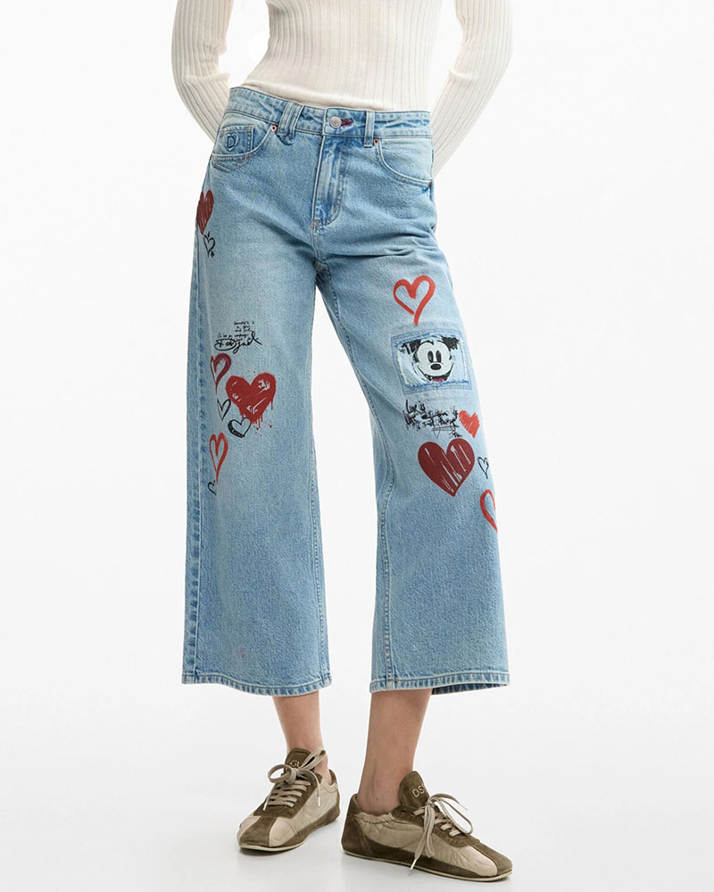 DESIGUAL DENIM_HERRY_ ΠΑΝΤΕΛΟΝΙ ΓΥΝΑΙΚΕΙΟ - DS0AP26SWDD160000000