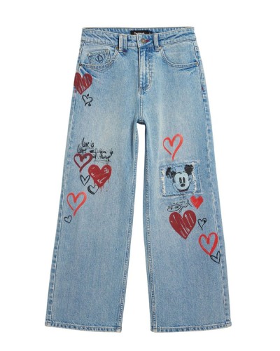DESIGUAL DENIM_HERRY_ ΠΑΝΤΕΛΟΝΙ ΓΥΝΑΙΚΕΙΟ - DS0AP26SWDD160000000