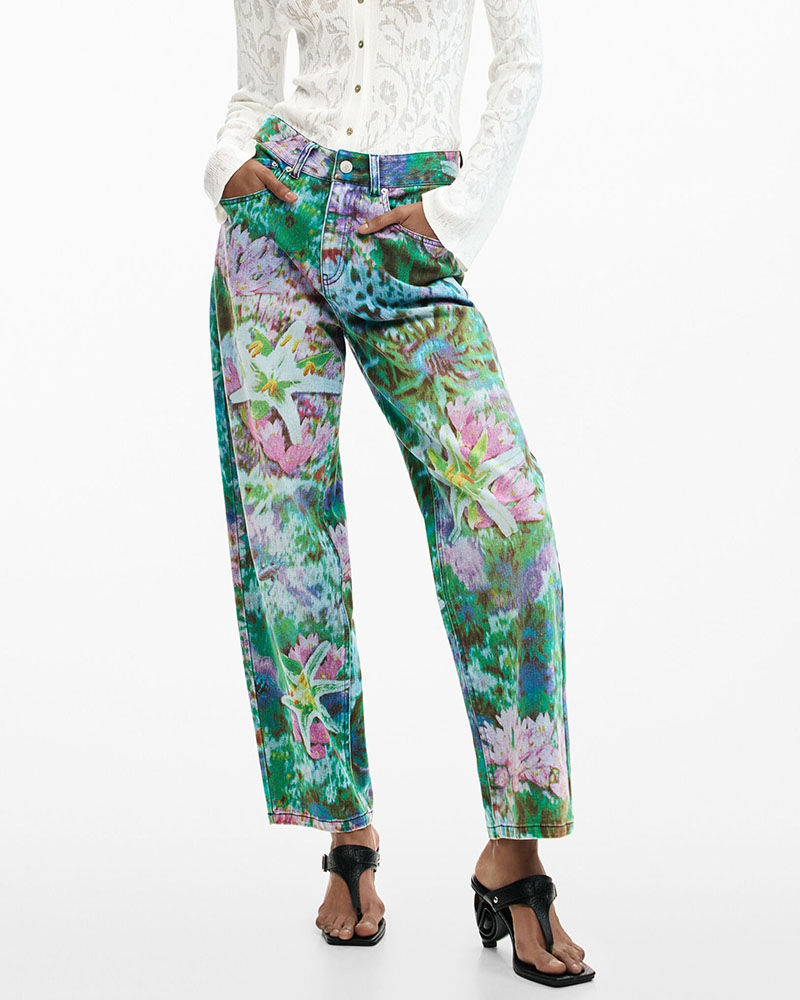 DESIGUAL DENIM_BEETLE ΠΑΝΤΕΛΟΝΙ ΓΥΝΑΙΚΕΙΟ - DS0AP26SWDD170000000