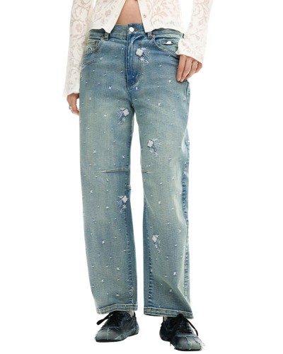 DESIGUAL DENIM_SHINE ΠΑΝΤΕΛΟΝΙ ΓΥΝΑΙΚΕΙΟ - DS0AP26SWDD360000000