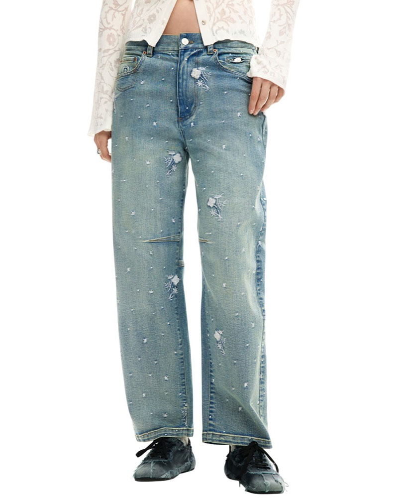 DESIGUAL DENIM_SHINE ΠΑΝΤΕΛΟΝΙ ΓΥΝΑΙΚΕΙΟ - DS0AP26SWDD360000000