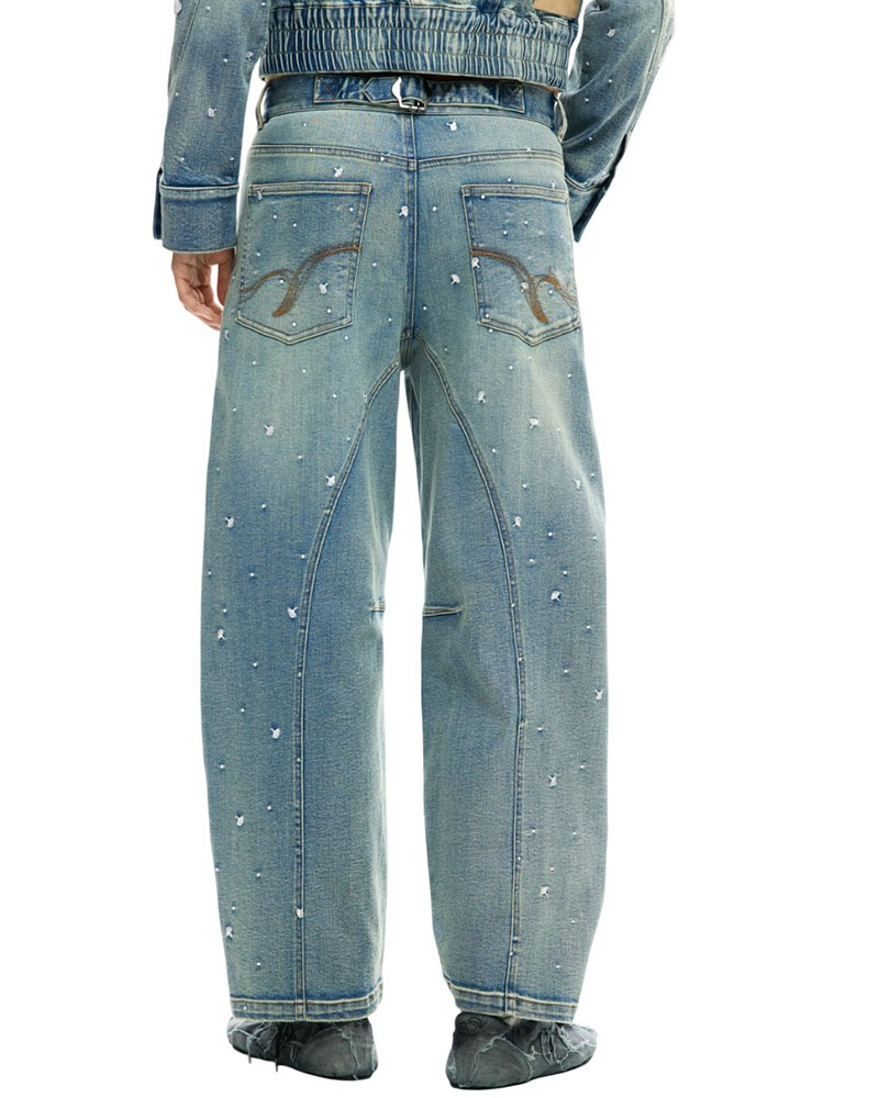 DESIGUAL DENIM_SHINE ΠΑΝΤΕΛΟΝΙ ΓΥΝΑΙΚΕΙΟ - DS0AP26SWDD360000000