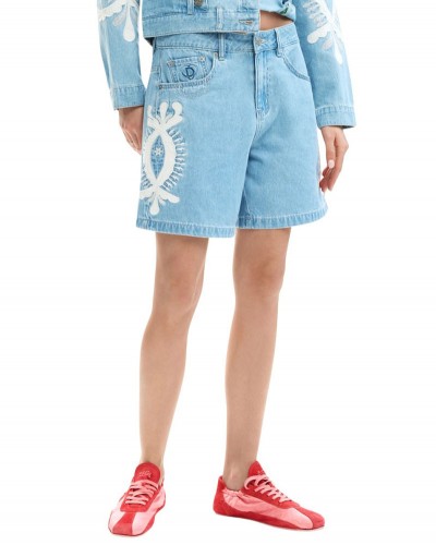 DESIGUAL DENIM_WAKAND ΣΟΡΤΣ ΓΥΝΑΙΚΕΙΟ - DS0AP26SWDD450000000