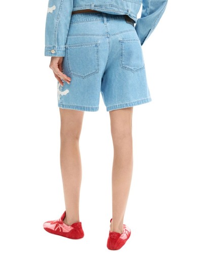 DESIGUAL DENIM_WAKAND ΣΟΡΤΣ ΓΥΝΑΙΚΕΙΟ - DS0AP26SWDD450000000
