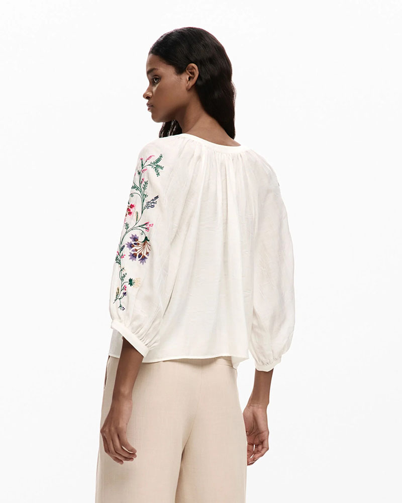 DESIGUAL BLUS_ROMAN ΜΠΛΟΥΖΑ ΓΥΝΑΙΚΕΙΟ - DS0AP26SWBW130000000