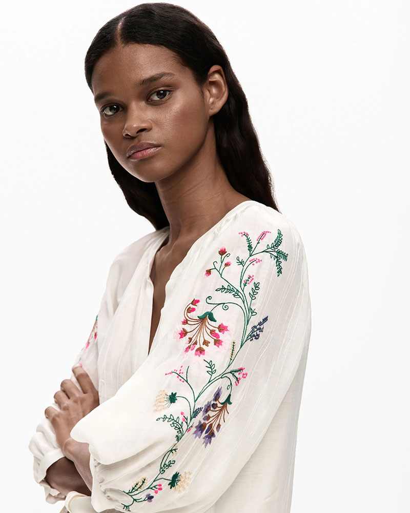 DESIGUAL BLUS_ROMAN ΜΠΛΟΥΖΑ ΓΥΝΑΙΚΕΙΟ - DS0AP26SWBW130000000