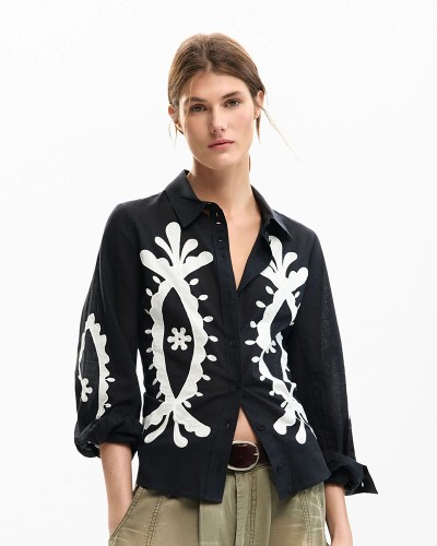 DESIGUAL CAM_FLORA ΠΟΥΚΑΜΙΣΟ ΓΥΝΑΙΚΕΙΟ - DS0AP26SWCW080000000