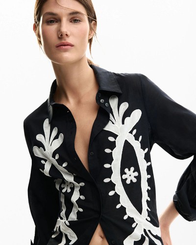 DESIGUAL CAM_FLORA ΠΟΥΚΑΜΙΣΟ ΓΥΝΑΙΚΕΙΟ - DS0AP26SWCW080000000