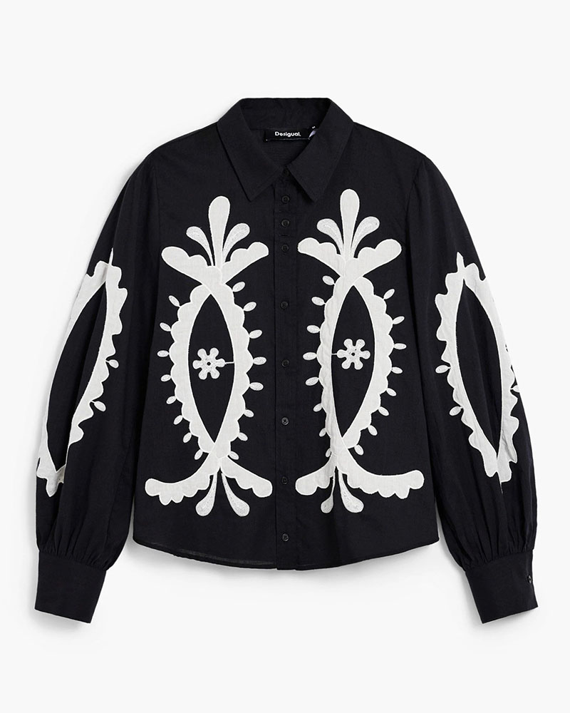 DESIGUAL CAM_FLORA ΠΟΥΚΑΜΙΣΟ ΓΥΝΑΙΚΕΙΟ - DS0AP26SWCW080000000