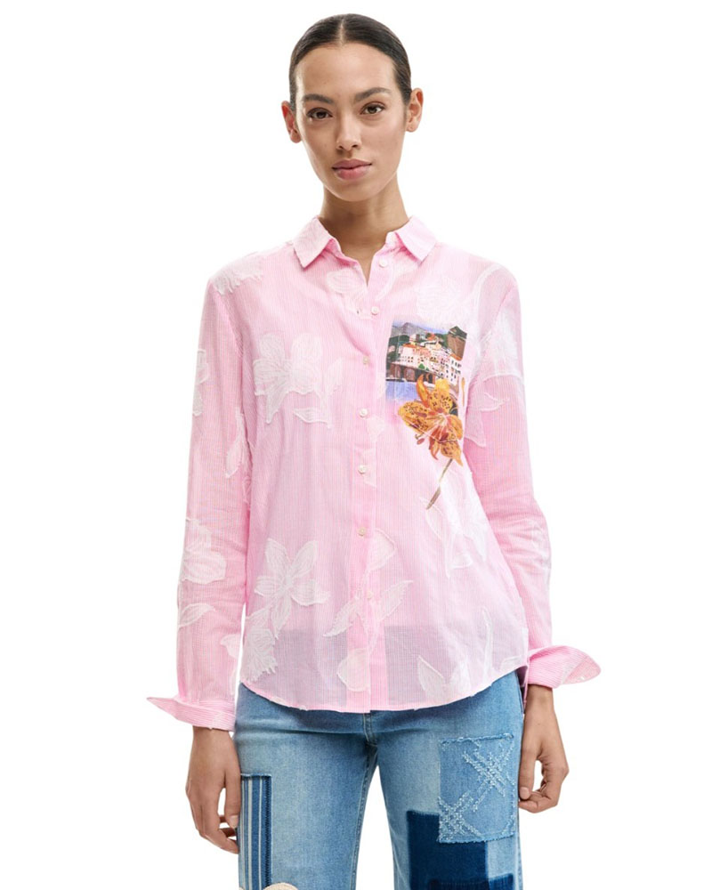 DESIGUAL CAM_PINKJAC ΠΟΥΚΑΜΙΣΟ ΓΥΝΑΙΚΕΙΟ - DS0AP26SWCW120000000