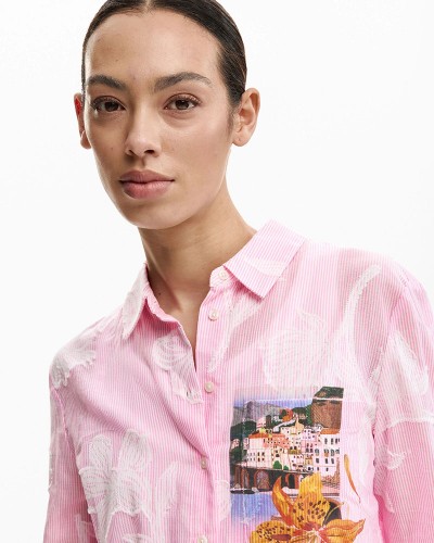 DESIGUAL CAM_PINKJAC ΠΟΥΚΑΜΙΣΟ ΓΥΝΑΙΚΕΙΟ - DS0AP26SWCW120000000