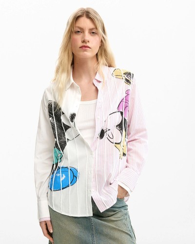 DESIGUAL CAM_LOVIT DISNEY ΠΟΥΚΑΜΙΣΟ ΓΥΝΑΙΚΕΙΟ - DS0AP26SWCW190000000