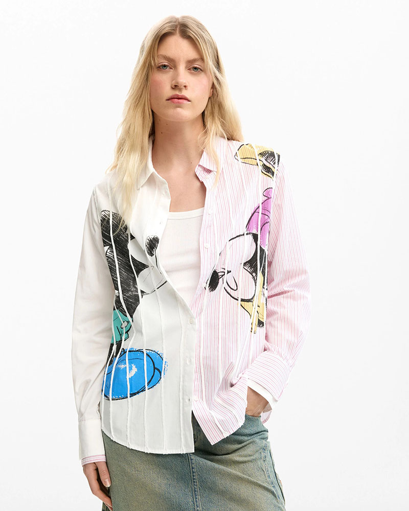 DESIGUAL CAM_LOVIT DISNEY ΠΟΥΚΑΜΙΣΟ ΓΥΝΑΙΚΕΙΟ - DS0AP26SWCW190000000