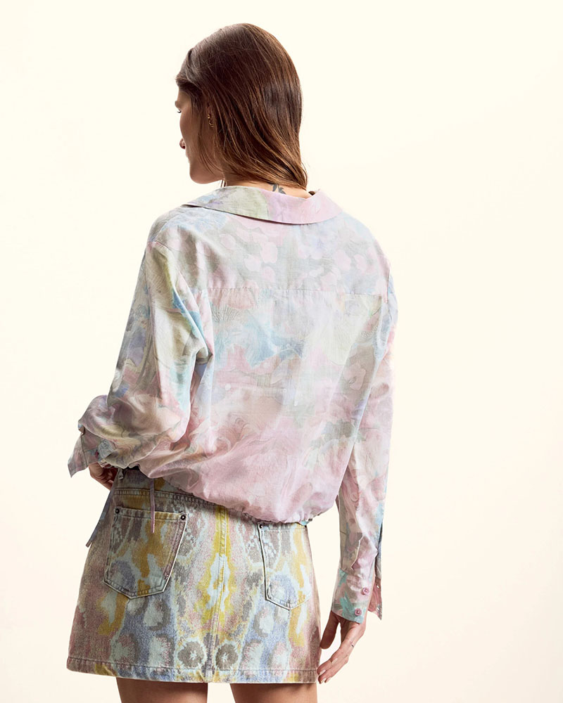 DESIGUAL CAM_FLOWERS_LACRO ΠΟΥΚΑΜΙΣΟ ΓΥΝΑΙΚΕΙΟ - DS0AP26SWCW250000000