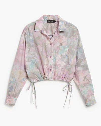 DESIGUAL CAM_FLOWERS_LACRO ΠΟΥΚΑΜΙΣΟ ΓΥΝΑΙΚΕΙΟ - DS0AP26SWCW250000000