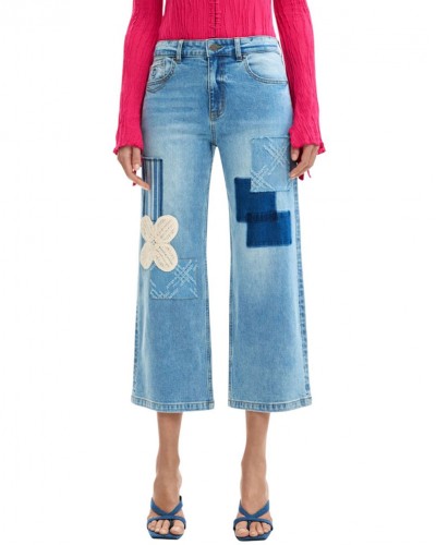 DESIGUAL DENIM_LETO ΠΑΝΤΕΛΟΝΙ ΓΥΝΑΙΚΕΙΟ - DS0AP26SWDD240000000