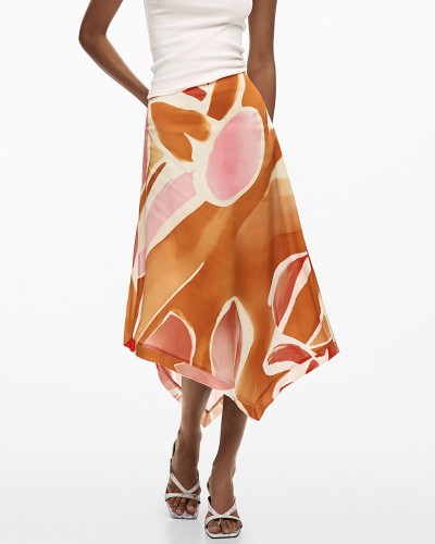 DESIGUAL FAL_VENT_ORANGE ΦΟΥΣΤΑ ΓΥΝΑΙΚΕΙΟ - DS0AP26SWFW130000000