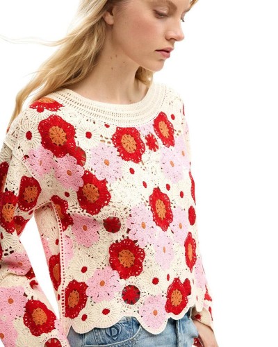 DESIGUAL JERS_NORUEGA ΠΛΕΚΤΟ ΓΥΝΑΙΚΕΙΟ - DS0AP26SWJF380000000