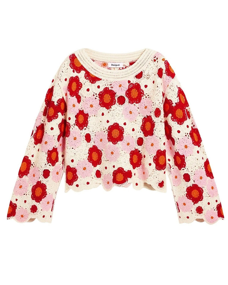 DESIGUAL JERS_NORUEGA ΠΛΕΚΤΟ ΓΥΝΑΙΚΕΙΟ - DS0AP26SWJF380000000