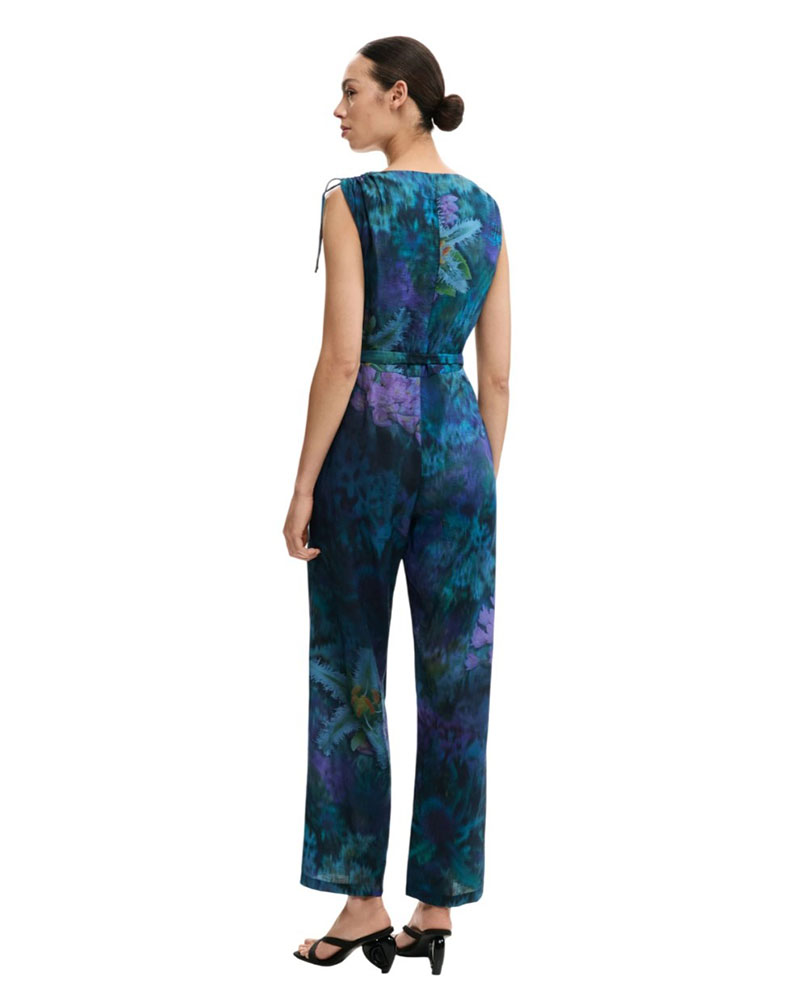 DESIGUAL JUMPSUIT_FLORESAZUL ΟΛΟΣΩΜΗ ΦΟΡΜΑ ΓΥΝΑΙΚΕΙΟ - DS0AP26SWPW400000000