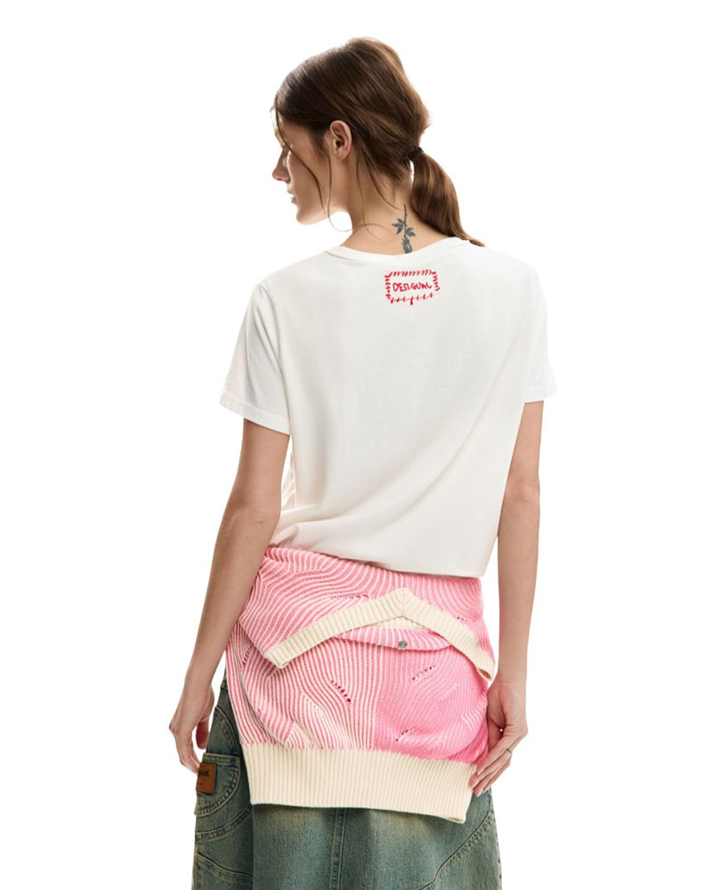 DESIGUAL TS_CORE_MICKEY ΜΠΛΟΥΖΑ ΓΥΝΑΙΚΕΙΟ - DS0AP26SWTK420000000