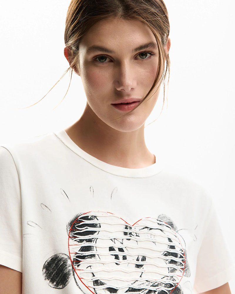 DESIGUAL TS_CORE_MICKEY ΜΠΛΟΥΖΑ ΓΥΝΑΙΚΕΙΟ - DS0AP26SWTK420000000