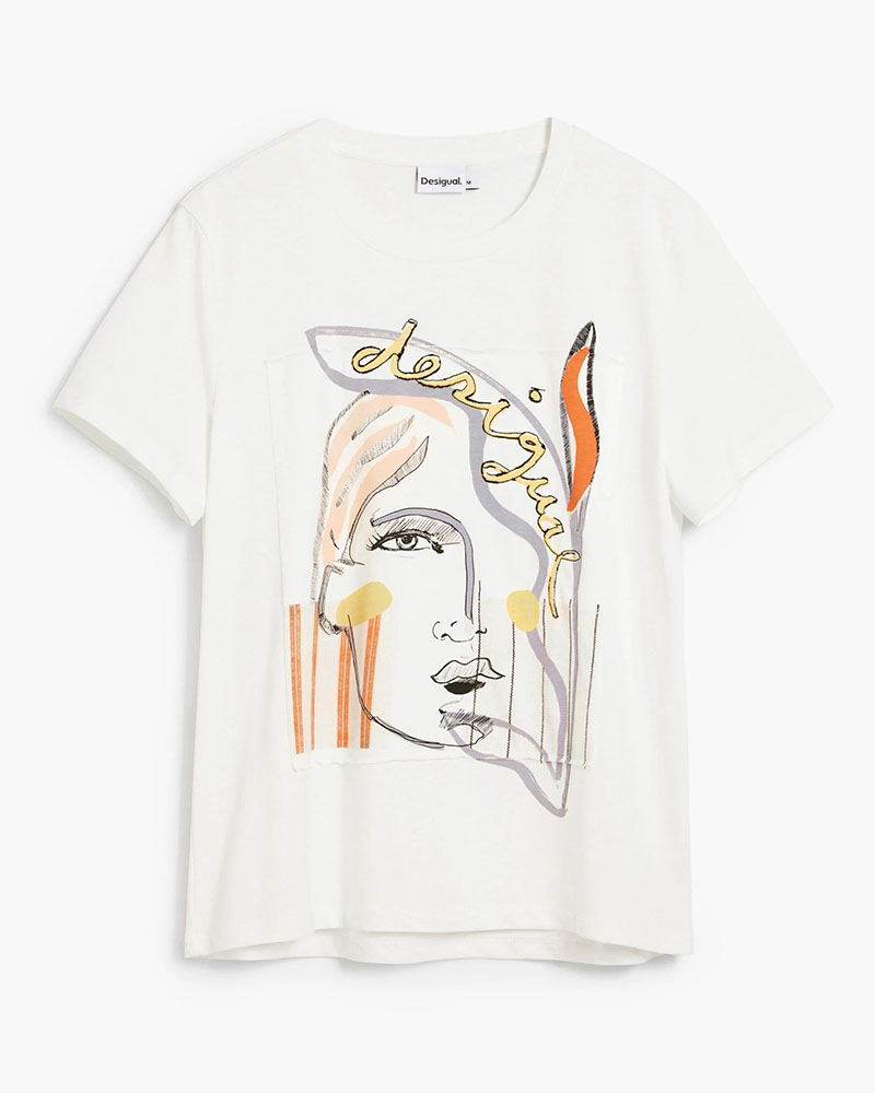 DESIGUAL TS_VILMA ΜΠΛΟΥΖΑ ΓΥΝΑΙΚΕΙΟ - DS0AP26SWTK510000000