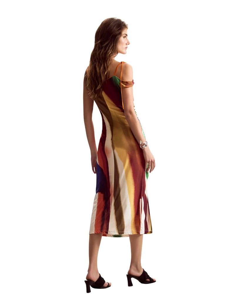 DESIGUAL VEST_PAINT_LACROIX ΦΟΡΕΜΑ ΓΥΝΑΙΚΕΙΟ - DS0AP26SWVK170000000