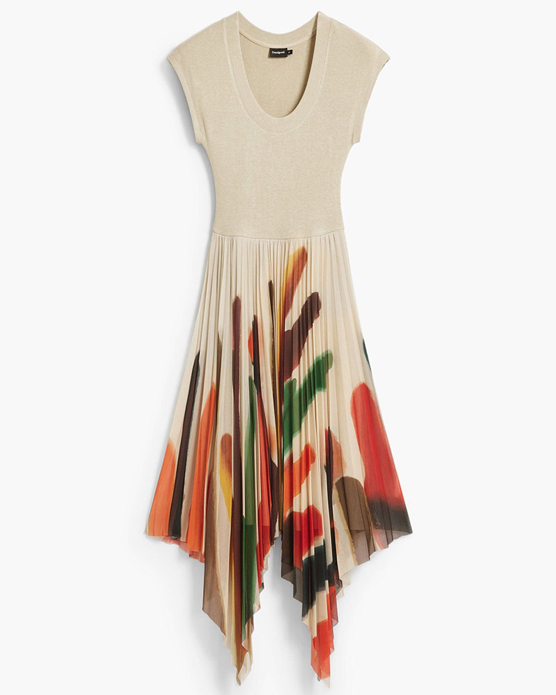 DESIGUAL VEST_BRUSHES_LACROIX ΦΟΡΕΜΑ ΓΥΝΑΙΚΕΙΟ - DS0AP26SWVK390000000