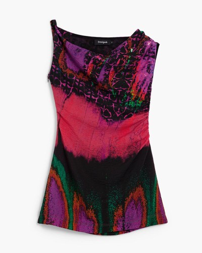 DESIGUAL VEST_FUXIA BEATTL ΦΟΡΕΜΑ ΓΥΝΑΙΚΕΙΟ - DS0AP26SWVW590000000
