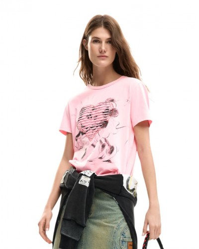 DESIGUAL TS_CORE_MICKEY ΜΠΛΟΥΖΑ ΓΥΝΑΙΚΕΙΟ - DS0AP26SWTK420000000
