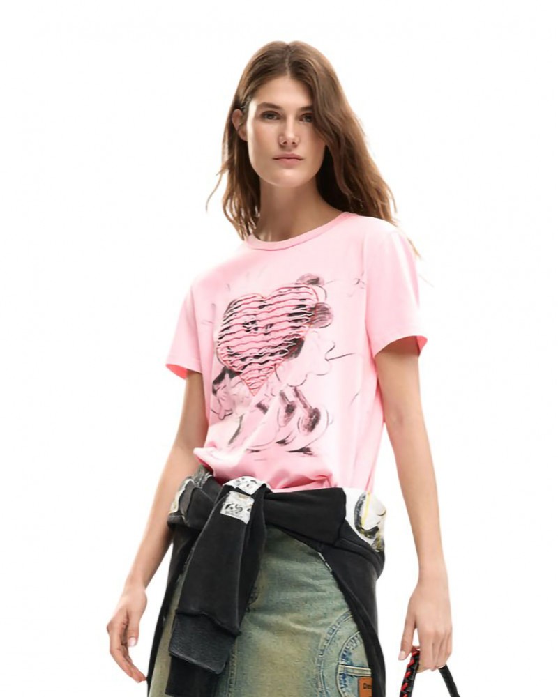 DESIGUAL TS_CORE_MICKEY ΜΠΛΟΥΖΑ ΓΥΝΑΙΚΕΙΟ - DS0AP26SWTK420000000