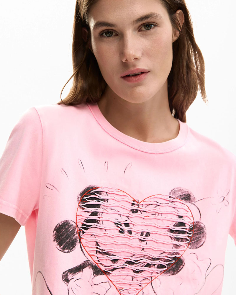 DESIGUAL TS_CORE_MICKEY ΜΠΛΟΥΖΑ ΓΥΝΑΙΚΕΙΟ - DS0AP26SWTK420000000