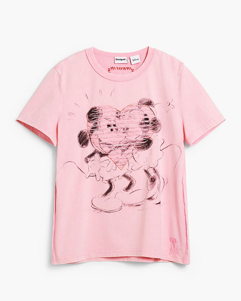 DESIGUAL TS_CORE_MICKEY ΜΠΛΟΥΖΑ ΓΥΝΑΙΚΕΙΟ - DS0AP26SWTK420000000