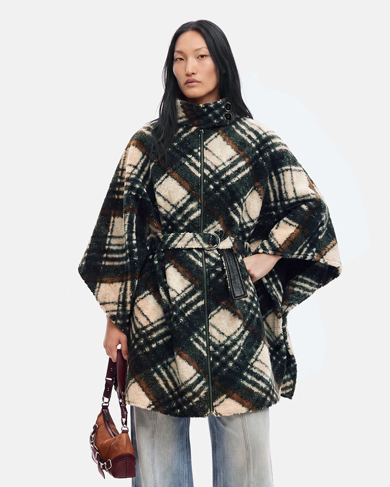 DESIGUAL PONCHO ALDAMA BELT ΚΑΣΚΟΛ ΓΥΝΑΙΚΕΙΟ - DS0AC26WAIA150000000