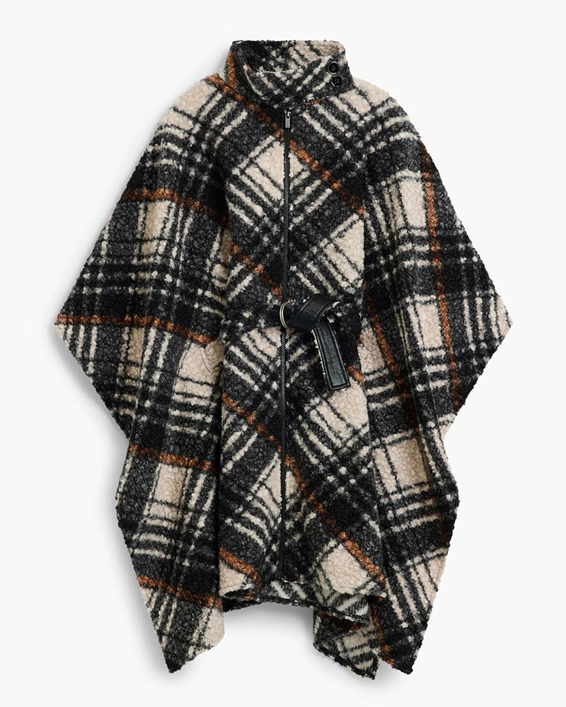 DESIGUAL PONCHO ALDAMA BELT ΚΑΣΚΟΛ ΓΥΝΑΙΚΕΙΟ - DS0AC26WAIA150000000