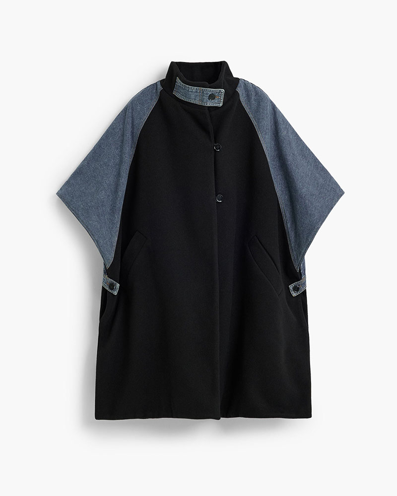DESIGUAL PONCHO_YUMA DENIM BLU ΚΑΣΚΟΛ ΓΥΝΑΙΚΕΙΟ - DS0AC26WAIA310000000 DESIGUAL PONCHO_YUMA DENIM BLU ΚΑΣΚΟΛ ΓΥΝΑΙΚΕΙΟ - DS0AC26WAIA310000000
